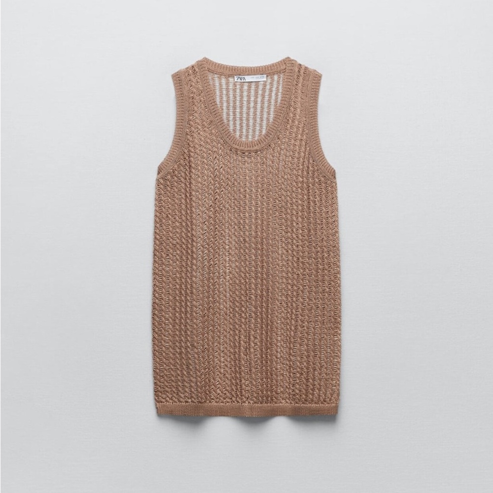 Zara Knit Top Size Medium